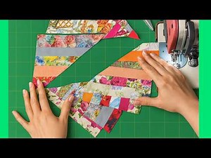 The best idea for turning leftover fabric pieces into a stunning and unique