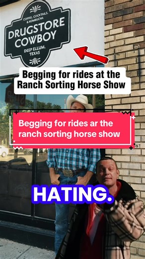 You know the feeling. You pull up to the new ranch sorting horse show with completely different crowd. You don’t know anyone, so it’s time to start asking….#horsebackriding #horses #ranchsorting #ranchsortinghorse #horseshow