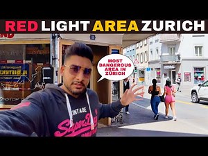 Zurich RED LIGHT AREA In Langstrasse Nightlife Switzerland | First Impression Of Zurich 🇨🇭