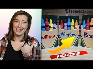 Making a Custom Crayola Crayon Box (CNC Machine DIY Project!)