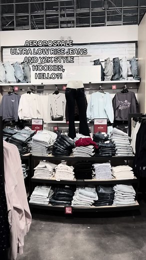 Explore Aeropostale Ultra Low Rise Jeans and Y2K Hoodies