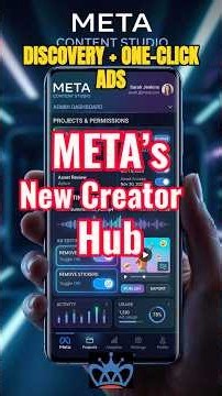 Meta Just Changed Creator Marketing Forever! (New Creator Marketing Hub)
