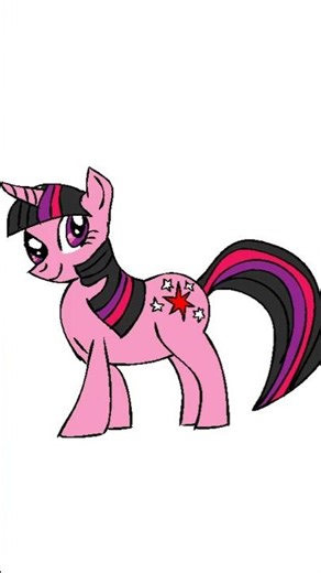 twilight sparkle speed drawing | my little pony #shorts #drawing #art #painting #mylittlepony