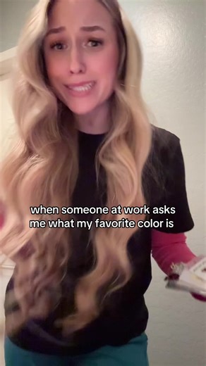 Fun Reactions About Favorite Colors at Work