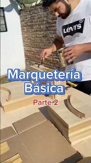 ✨MARQUETRY for EVERYONE✨ 🤔(how to glue wood veneer⁉️) #wood #woodworking #marquetry
