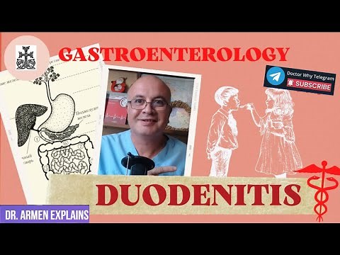 Duodenitis: Inflammation of the lining of the duodenum