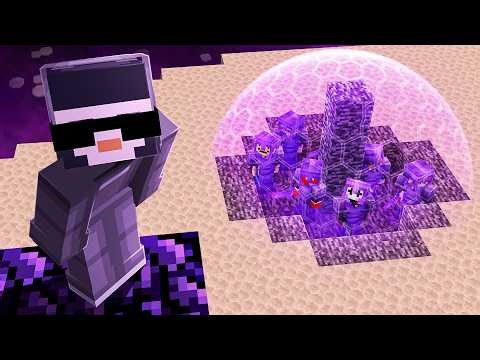 I Trapped Every Player in the End on Lifesteal SMP