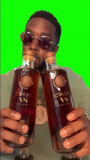Diddy saying "Hennessy! Come out and play!" - Green Screen