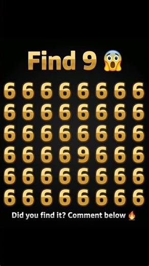 👉 99% People Can’t Find 9 Between 6 🤯 | Viral Puzzle Challenge