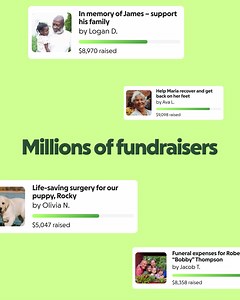 When people need support, they turn to GoFundMe. Trusted around the world, with millions helping one another. This is where help begins. Start a GoFundMe. | GoFundMe