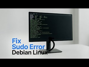 How To Fix Username Is Not In The Sudoers File In Debian Linux