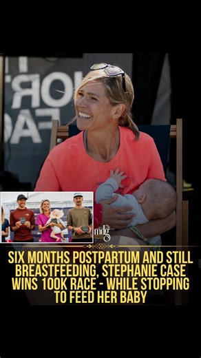 MomDadGrandCo | Stories to Share on Instagram: "Stephanie Case just shattered expectations — and stereotypes — by completing a grueling 100-kilometer (62-mile) ultramarathon in the rugged mountains of Wales six months after giving birth. Not only did she run while still breastfeeding, but she also paused three times mid-race to feed her baby, Pepper — and still crossed the finish line as the first woman. 💪👶 Starting from the back due to a long break from training, she had no plans to win — jus
