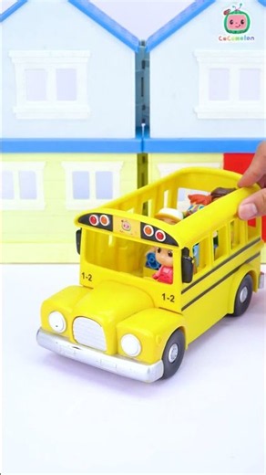 🧸 Unboxing CoComelon Musical Yellow School Bus Mystery Toys! 🎁Relaxing Sounds #asmr