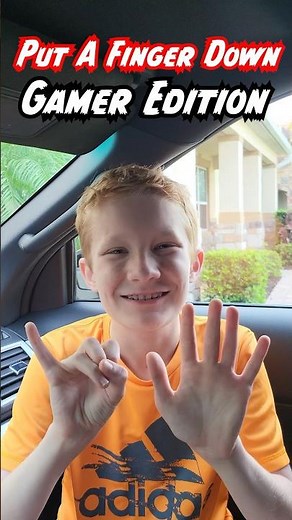 Put A Finger Down Gamer Edition 👾🎮🕹️