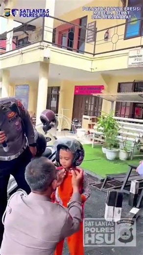 Seru dan Edukatif, Polisi Sahabat Anak Polres HSU Bangun Kedekatan dengan Generasi Muda