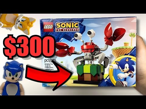 The RAREST LEGO Sonic Set! Badnik Crabmeat REVIEW!