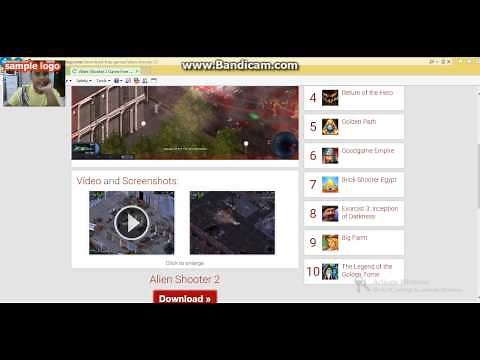 How to download alien shooter 2 for pc free