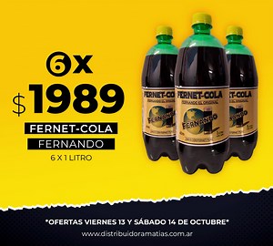 SUPER OFERTAS PARA VIERNES 13 Y SABADO 14 DE OCTUBRE En nuestras 2 sucursales : #avellaneda 162 viernes de 8 a 17 hs Sabado de 8 a 13hs #josehernandez 1010 ( esquina alvear) viernes de 8 a 13 y de 17 a 20 hs Sabado de 8:00 a 13:00 hs LUNES 16 DE OCTUBRE CERRADO !!! Hace tus compras del mes en #Matias en formato #minorista y #mayorista al mejor precio #SIEMPRE Pago contado 💲 o debito cuenta dni / mercado pago ENCONTRA...MUCHAS MAS OFERTAS EN NUESTRA WEB www.distribuidoramatias.com.ar ☝️ Contacta