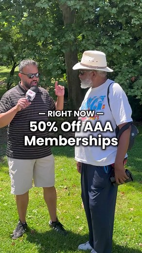 Take 50% off a new AAA Membership with code HALF today.