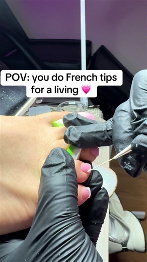 Mastering French Tips for Acrylic Toes