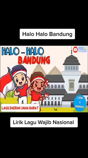 Lirik Lagu Halo Halo Bandung - Lagu Wajib Nasional #lirik #liriklagu #lagunasional #liriklaguindonesia #bandung #halohalobandung #fyp #fypシ
