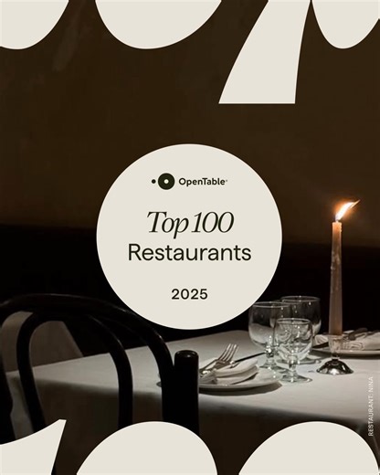 🚨 OpenTable's Top 100 is HERE - the only restaurant list based on insights and reviews left by verified OpenTable diners like you 🫵 Perfect timing for booking that festive dinner you've been putting off or securing a table for your first big night out in 2026 🥂 🔗 Explore the full list and try them for yourself 👉 https://tinyurl.com/2h2kzmdy | OpenTable UK & Ireland