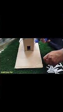 Create a SIMPLE PAPER HOUSE Model in Minute
