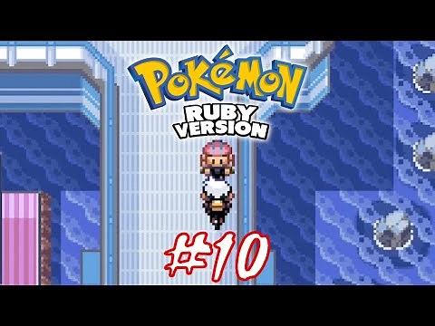 Pokemon Ruby Walkthrough Part 10 - Cycling Road And The Trick House
