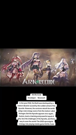 2023 Apocalyptic Strategy Mobile Game: Ark Re:Code