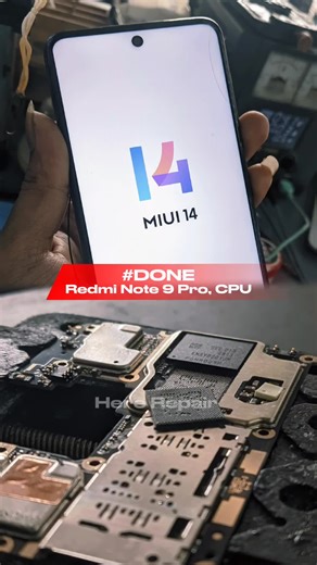 Redmi Note 9 Pro, Sampai Menu Problem Restart, Gas Tanpa Pusing Repair CPU Saja ✅ #promoseruweekend #servicehp #tangerang #bts #POCO