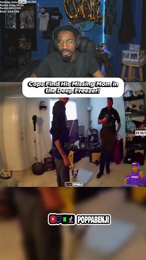 Cops Find His Missing Mom!!! #shorts #POPPABENJI