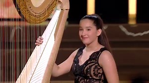Virtuosos V4 | 2nd Semi-Final | 🇭🇺Patkós Maja, 13-yr old harpist from Hungary plays "Féerie" by Marcel Tournier. She told us a beautiful story that we will always remember. How do you like her performance? | Virtuosos Talent Show