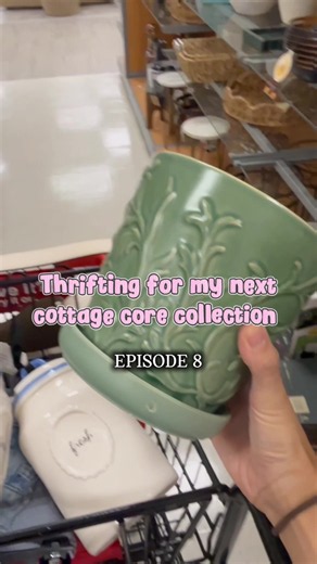 Thrifting Cottagecore Finds: Episode 8 Thrift Haul & Paint Ideas