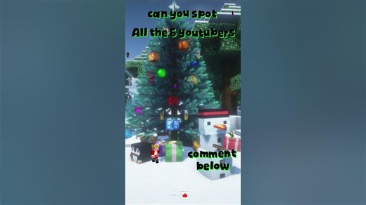 can you fin all 6 of them ??!!!!!! #minecraft