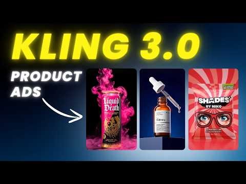 3 Steps to Perfect AI Product Animations with KLING 3.0 (Tutorial)
