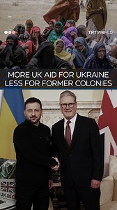27K views · 379 reactions | The UK allocates $2.8B more for Ukraine, but cuts humanitarian aid budget by $7.5B. On March 1, British Prime Minister Keir Starmer announced a multibillion-dollar aid package for Ukraine, just days after revealing a huge cut to the UK’s humanitarian aid budget, which will primarily affect funding for former British colonies in Africa, as well as other vulnerable countries in the Middle East and Asia. | TRT World | Facebook