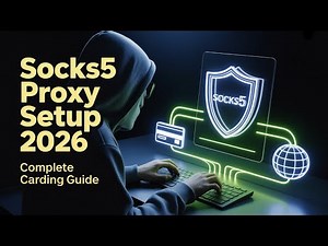 How do carders setup socks 5 proxy for Carding in 2026 - How to setup Socks 5 proxy