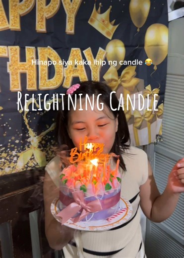 Funny Birthday Prank with Relightning Candle