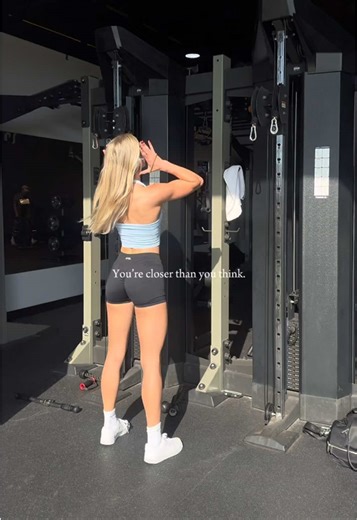 trusttttttt it’s working 💅🏼 #keepgoing #gymgirls | gym girl