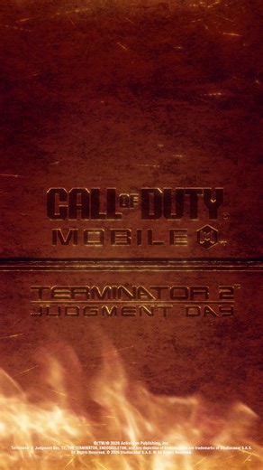 The future is closer than you think 🤖 Call of Duty: Mobile x Terminator 2: Judgment Day goes live on August 6th at 5 PM PT.