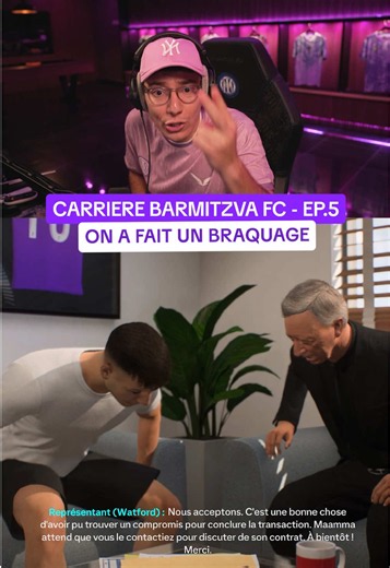 En live tous les soirs à 21h : Wadelytb sur Twitch #eafc26 #carrieremanager #barmitzvafc #fifa #wadel