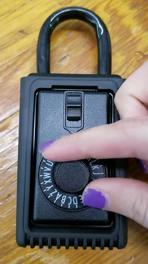 How to open a lock box