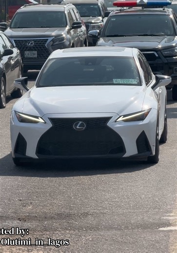 2025 Lexus IS 300 F-Sport Spotted in Lagos