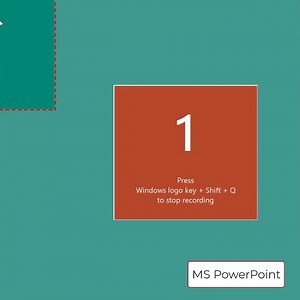 MS PowerPoint Screen Recording