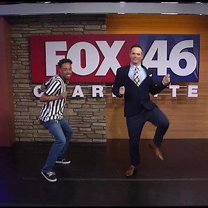 3.9M views · 124K reactions | You know I HAD to jump in on the #kickswivelchallenge since it started right here in North Carolina! Shout out to song and dance creator Ty Gibson for coming from Greensboro, NC and showing me how the kick swivel is done! Go dance to his song and send me your videos. I'll show some on my segment "Nick' Picks" live on @FOX 46 Charlotte! | Nick Kosir - The Dancing Weatherman | Facebook