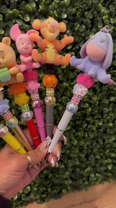 Winnie the Pooh & Friends Beaded Pens. - Etsy