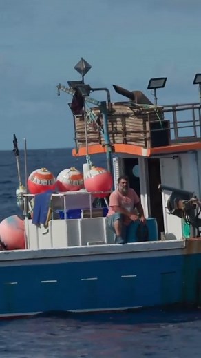 So this is one of our nicer fish that was aiming directly towards a local anchored commercial boat, everyone in Portugal has been super friendly. But as you can see, these folks were not one of them. We felt bad and were going backwards at moch speed try to control this fish and not get wrapped around his anchor, we’ve passed by him less than 50 feet off his bow, so he wasn’t too happy about it. But we were able to stay clear and successfully released the fish. | Bad Company Fishing Adventures