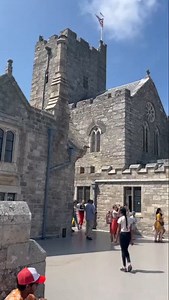 2.3K views · 1.4K reactions | Take in the breathtaking views from the castle summit. From this vantage point, gaze across Mount’s Bay, the curve of the Cornish coastline, and the terraced gardens below. A reminder of the island’s rich history and its ever-changing relationship with the sea. | St. Michael's Mount | Facebook