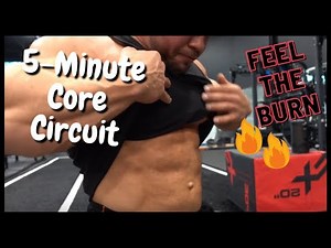 5 MINUTES TO A STRONGER CORE | IFBB PRO ROBIN STRAND
