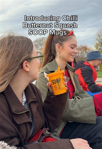 Our Chilli Butternut Squash SOOP Mug is good for your tastebuds and for your gut. A perfect combination of creamy butternut gently spiced with chilli! SOOP Mugs are making healthy food tasty and convenient, by bringing delicious soups in a new and innovative format. #SOOPMugs #OnTheGo #SoupSeason #Nutrition #FreshSoup